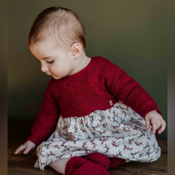 holiday dress infant Victoria Holiday Dress at Baby Beau & Belle main image 0
